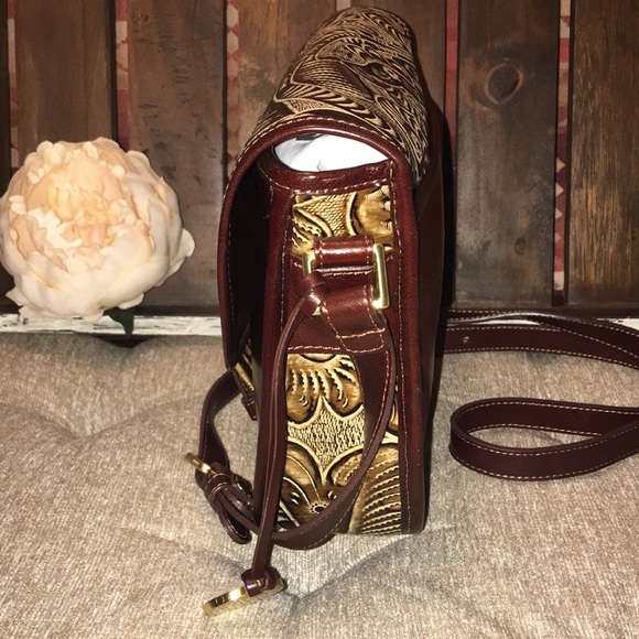 🌺Brahmin Ltd Edition The Hunt Tan Trellis XBody - Picture 10 of 12